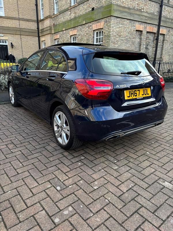 Used Mercedes A180 Premium 2017 Blue Hatchback