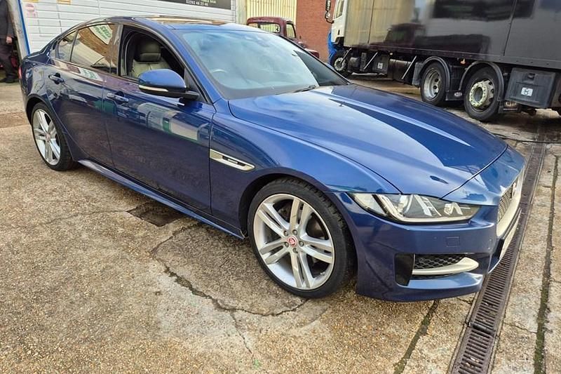 Blue Used 2016 Jaguar XE R-Sport Sedan | £7,495 (Fair price) - Image 1/1