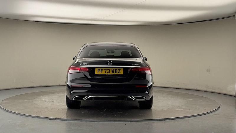 Used Mercedes E400 AMG line 2023 Obsidian black Sedan