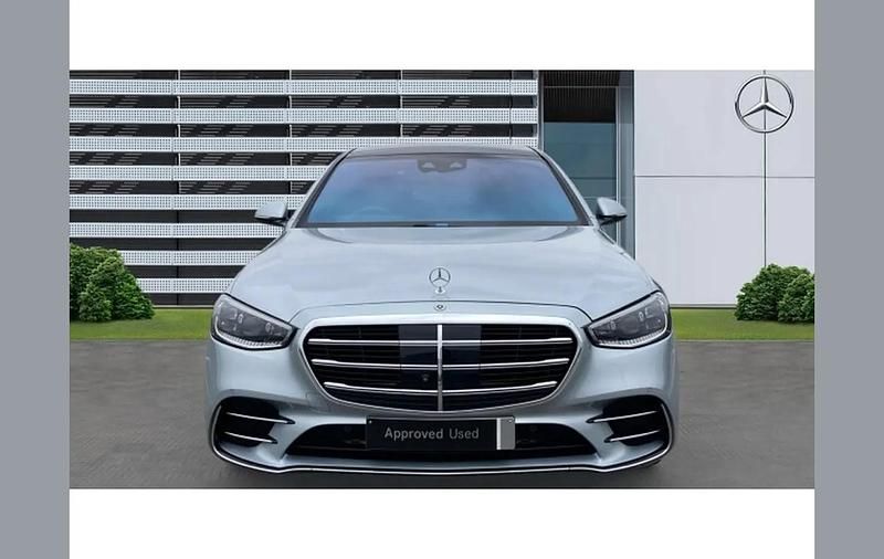 Used Mercedes S500L AMG line 429 HP (315 kW) 2022 Silver Sedan