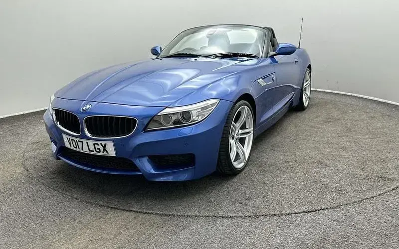 Used BMW Z4 M Sport 184 HP (135 kW) 2016 Blue Cabriolet