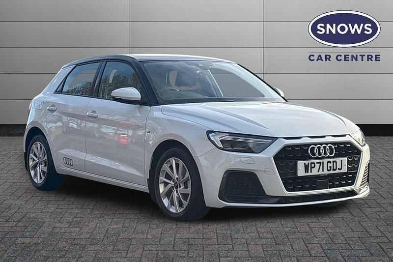 White Used 2021 Audi A1 Sportback Sport Hatchback | £16,349 (Good price) - Image 1/4