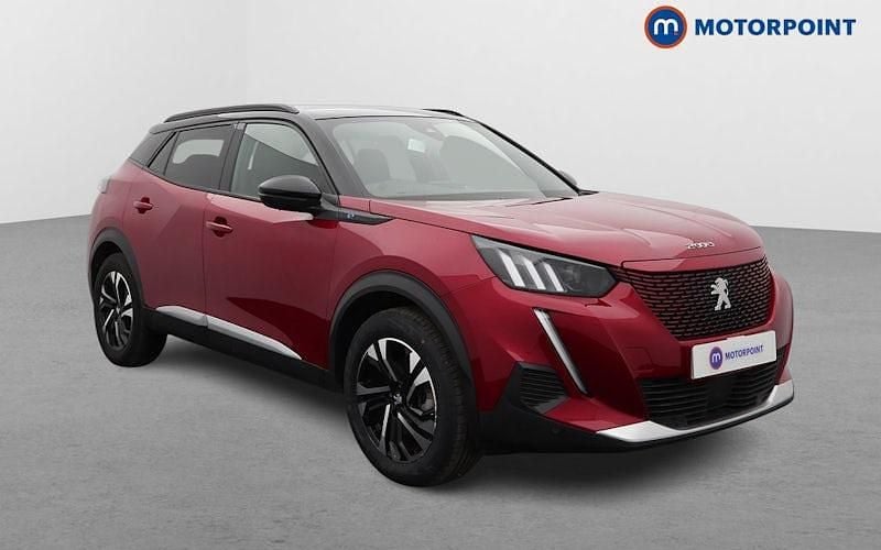 Red Used 2023 Peugeot e-2008 GTi SUV | £15,499 (Fair price) - Image 1/4