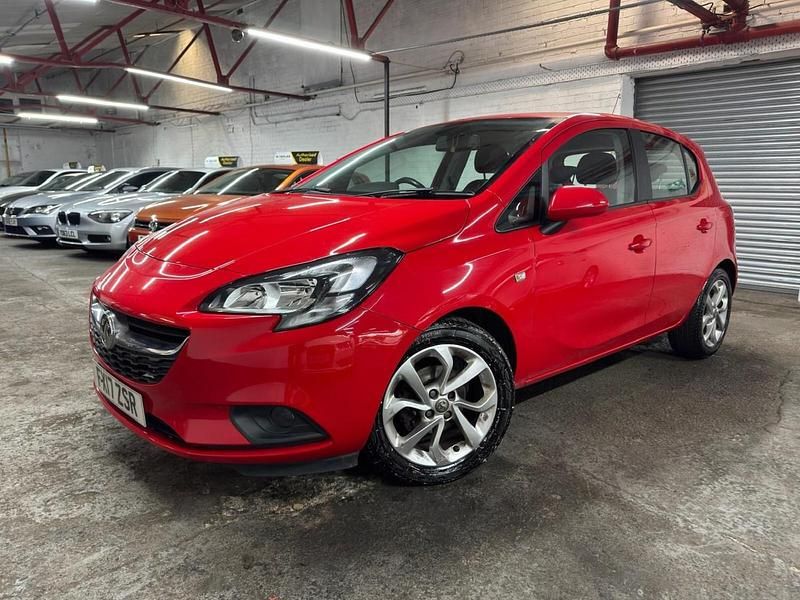 Used Vauxhall Corsa 75 HP (55 kW) 2017 Red Hatchback