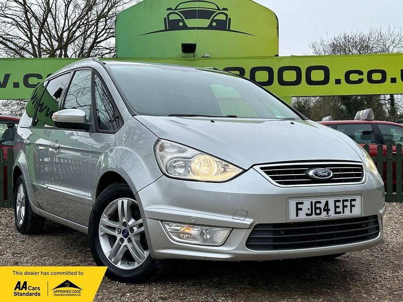 Used Ford Galaxy Zetec 140 HP (102 kW) 2014 Silver MPV