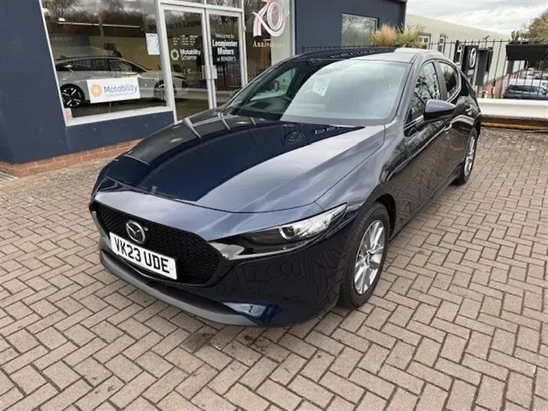 Used Mazda 3 Prime-Line 122 HP (89 kW) 2023 Blue Hatchback