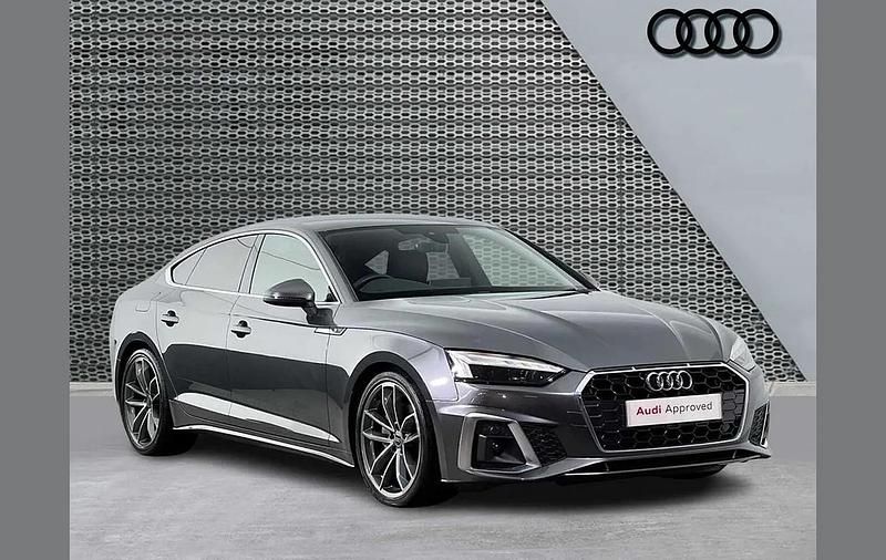 Used Audi A5 Sportback S-Line 200 HP (147 kW) 2022 Grey Hatchback