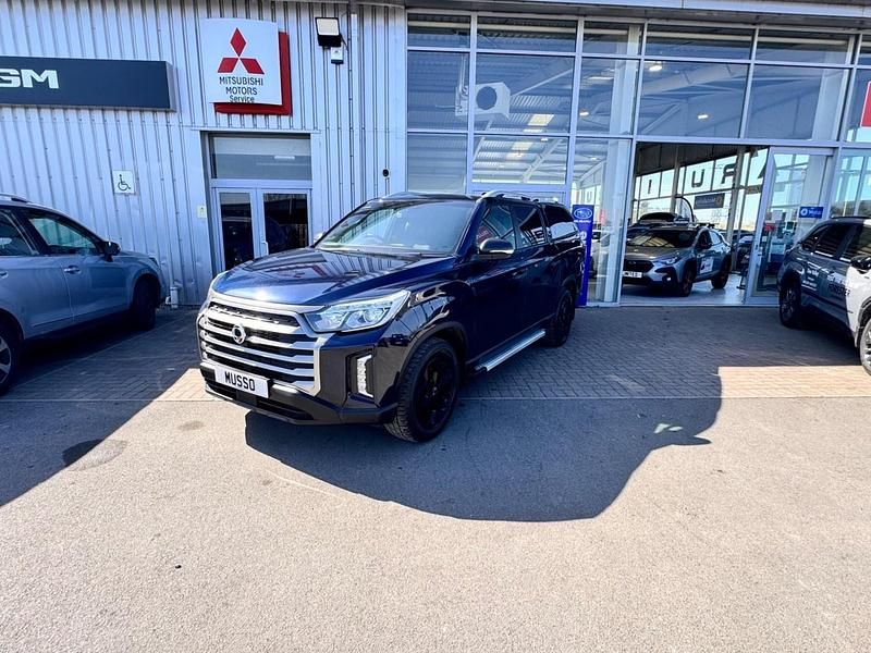 Blue Used 2022 Ssangyong Musso Pickup | £22,421 (Fair price) - Image 1/4