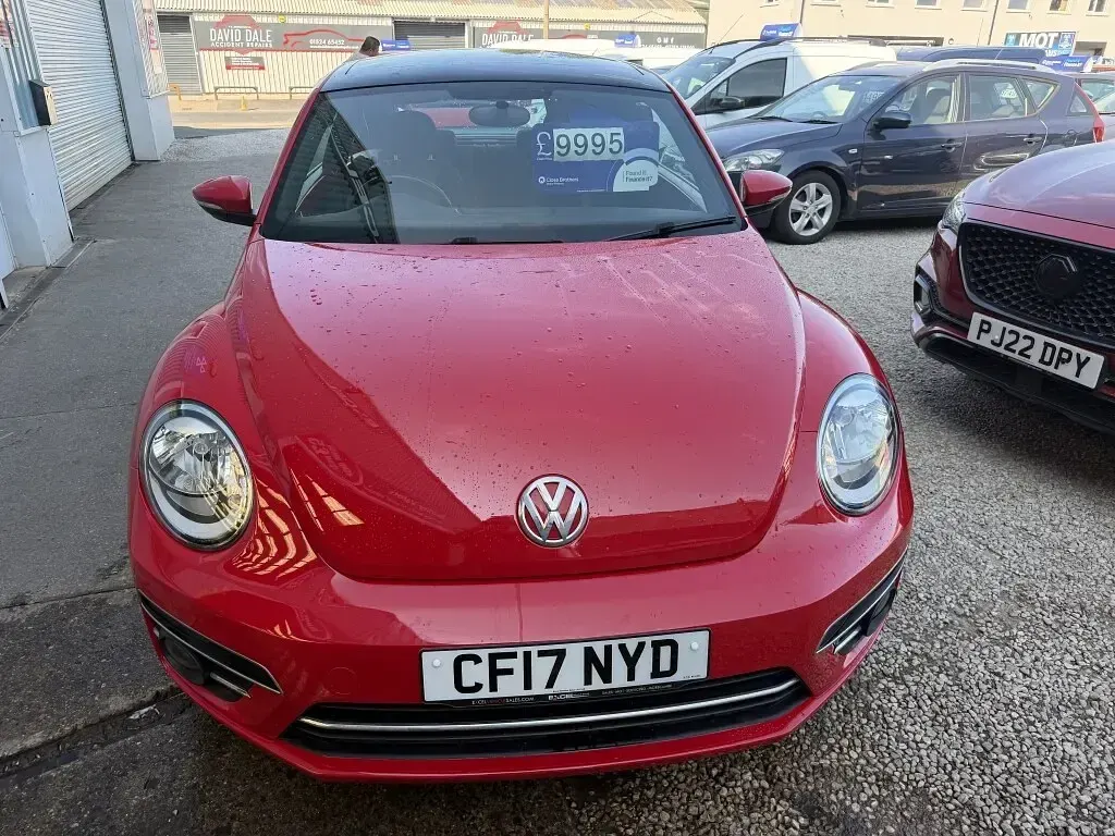 Used VW Beetle Design 150 HP (110 kW) 2017 Red Hatchback