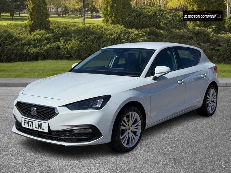 Second-hand Seat Leon SE Dynamic 110 CP (80 kW) 2021 Alb Hatchback