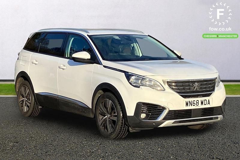 White Used 2018 Peugeot 5008 Allure Estate | £13,299 (Fair price) - Image 1/3