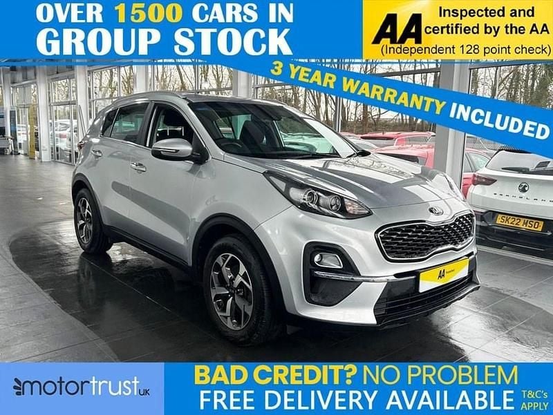 Used Kia Sportage 134 HP (98 kW) 2021 Silver SUV