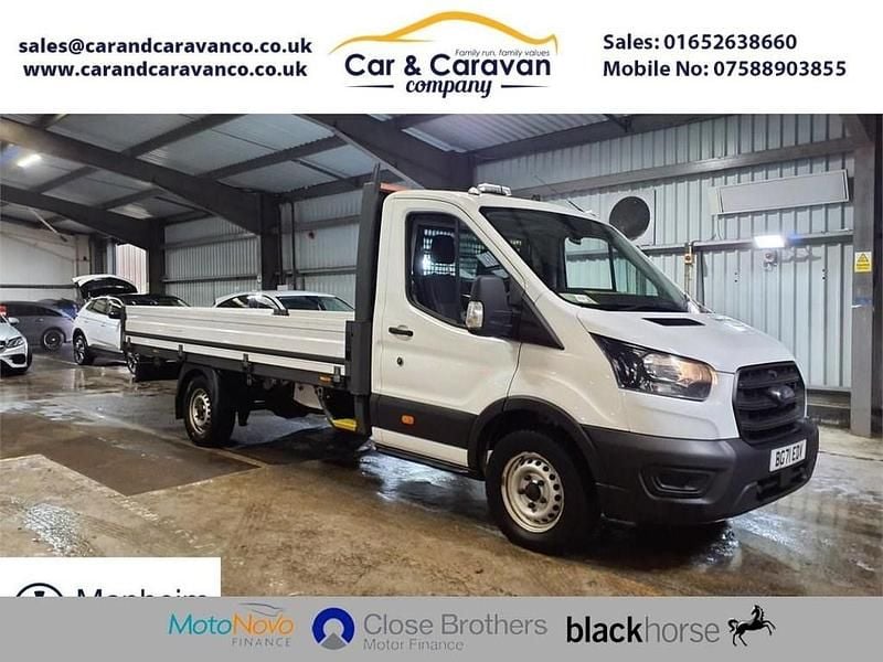 Used Ford Transit S 130 HP (95 kW) 2021 White Cabriolet