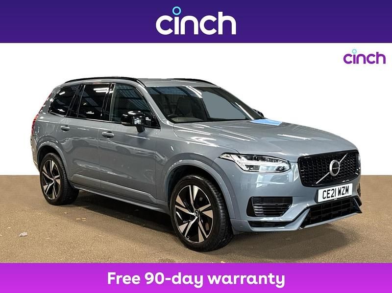 Grey Used 2021 Volvo XC90 R-Design SUV | £33,999 (Fair price) - Image 1/3