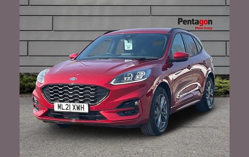 Used Ford Kuga ST-Line 117 HP (86 kW) 2021 Red SUV