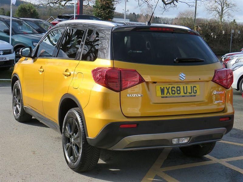 Used Suzuki Vitara SZ5 140 HP (102 kW) 2018 Yellow SUV