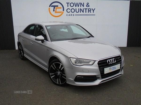 Grey Used 2015 Audi A3 S-Line Sedan | £11,950 (A bit pricey) - Image 1/4