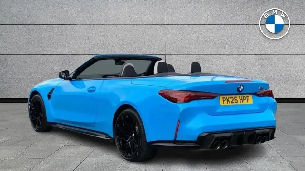 Used BMW M4 Cabriolet Competition Edition 523 HP (384 kW) 2026 Blue Cabriolet