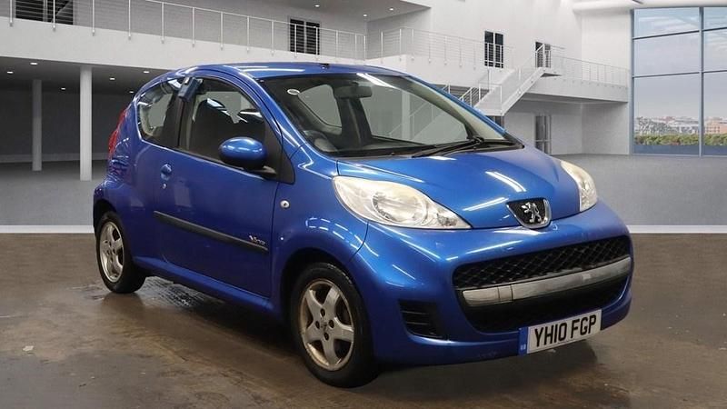 Blue Used 2010 Peugeot 107 Hatchback | £1,195 (Fair price) - Image 1/4