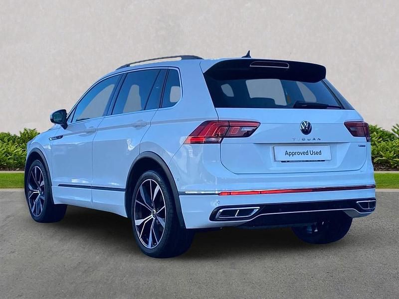 Used VW Tiguan R-line 190 HP (139 kW) 2022 White SUV