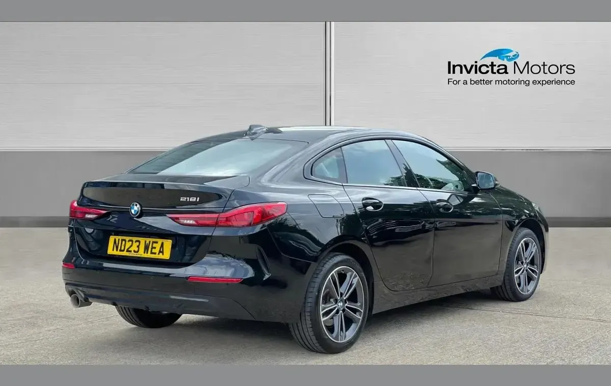 Used BMW 218 Sport Line 136 HP (100 kW) 2023 Black Coupe