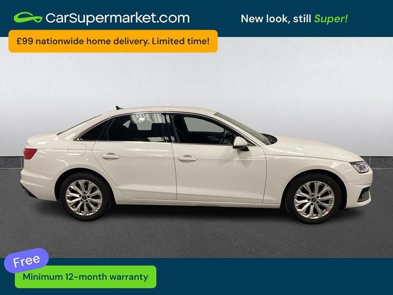 Used Audi A4 Advanced 2021 White Sedan
