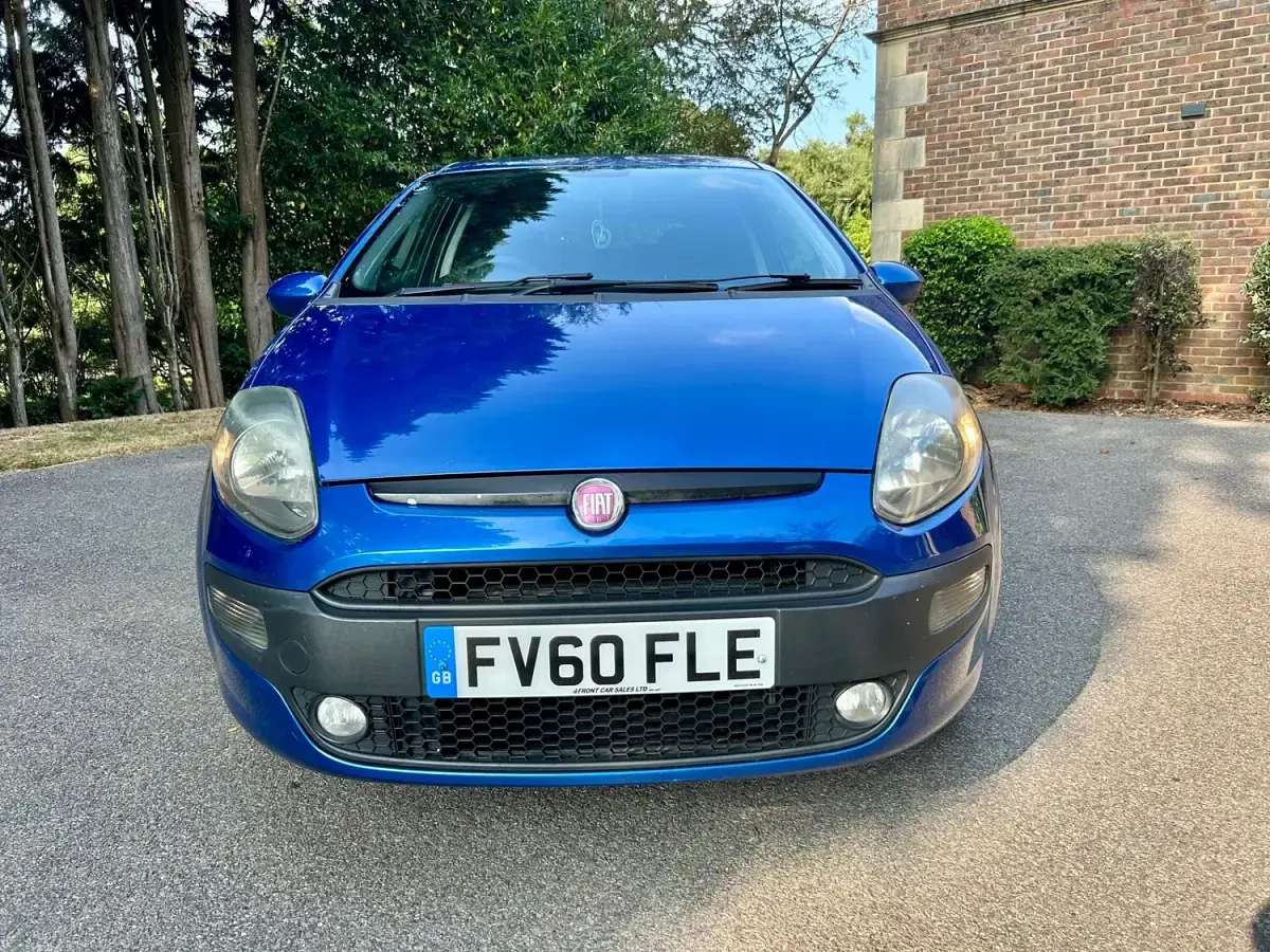 Used Fiat Punto Evo Active 2010 Blue Hatchback
