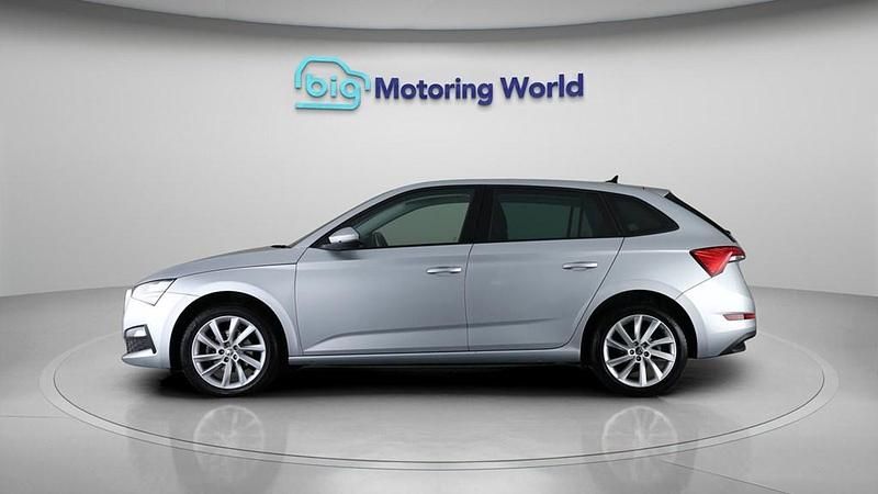 Used Skoda Scala SE L 110 HP (80 kW) 2022 Silver Hatchback