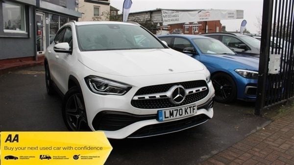 White Used 2020 Mercedes GLA200 AMG line SUV | £20,895 (Good price) - Image 1/1