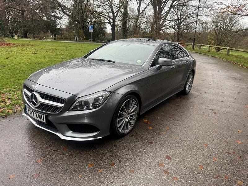 Grey Used 2017 Mercedes CLS220 AMG line Sedan | £10,950 (Fair price) - Image 1/4