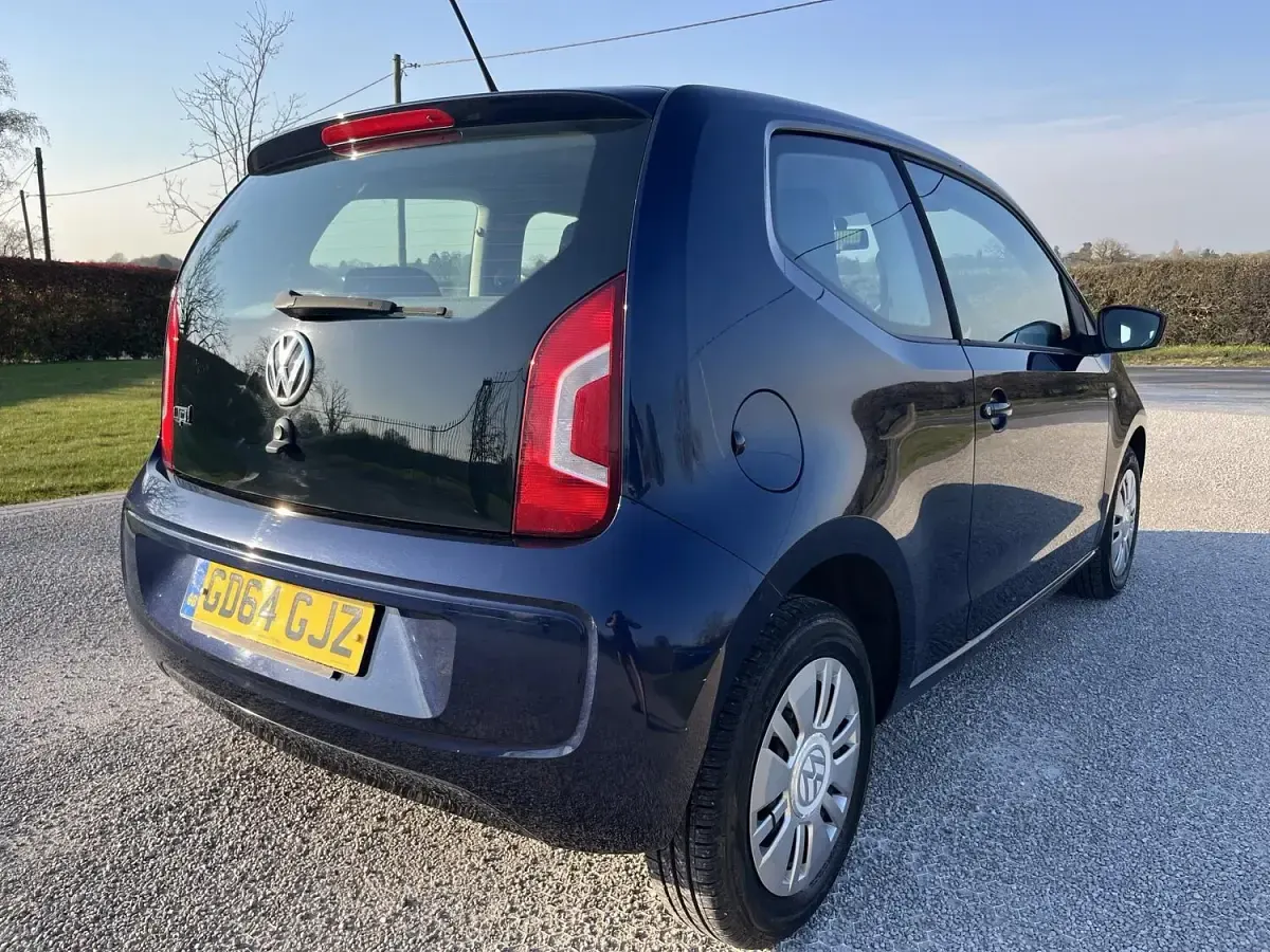 Used VW up! move up! 60 HP (44 kW) 2015 Blue Hatchback