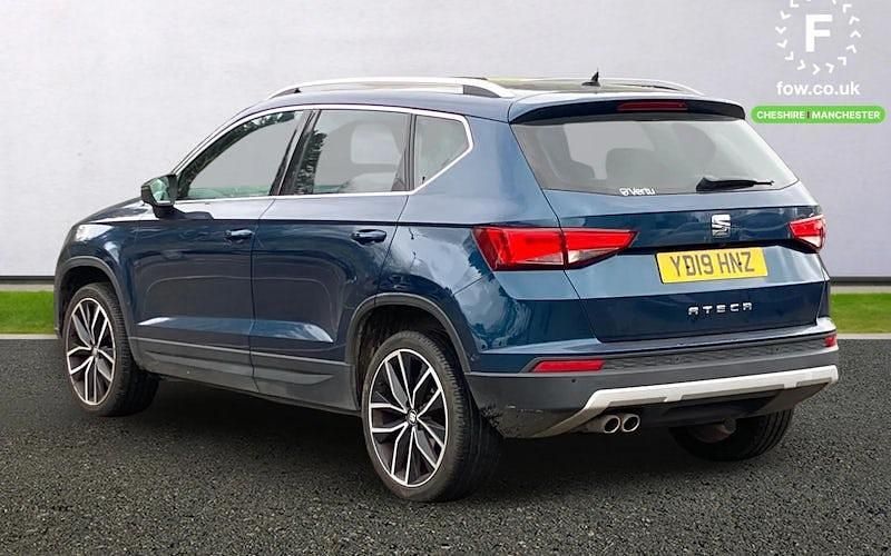 Used Seat Ateca XCELLENCE Lux 150 HP (110 kW) 2019 Blue SUV