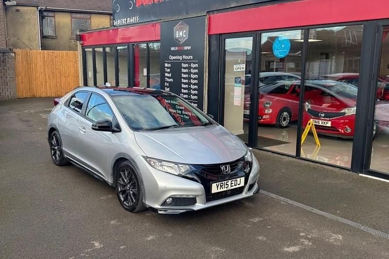 Used Honda Civic SR 120 HP (88 kW) 2015 Silver Hatchback