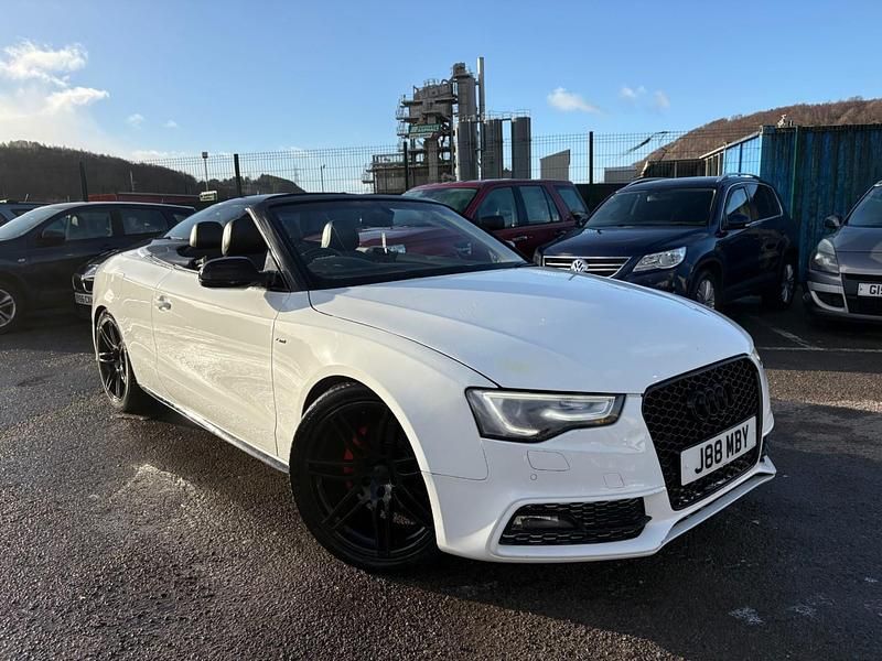 Used Audi A5 Cabriolet S-Line 2012 White Cabriolet