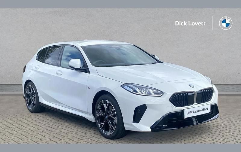 White Used 2025 BMW 120 M Sport Hatchback | £29,999 - Image 1/4