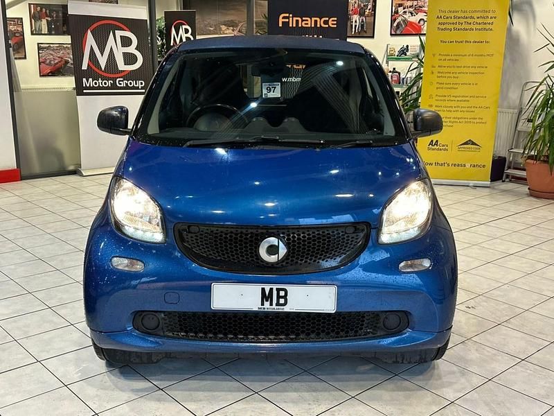 Used Smart ForTwo Coupé Passion 71 HP (52 kW) 2018 Black Coupe