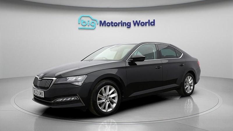 Used Skoda Superb Dynamic 218 HP (160 kW) 2023 Black Hatchback