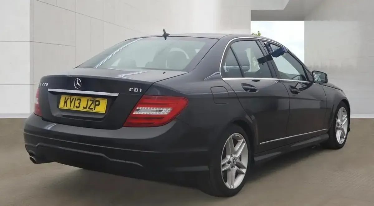 Used Mercedes C220 AMG 2013 Black Sedan