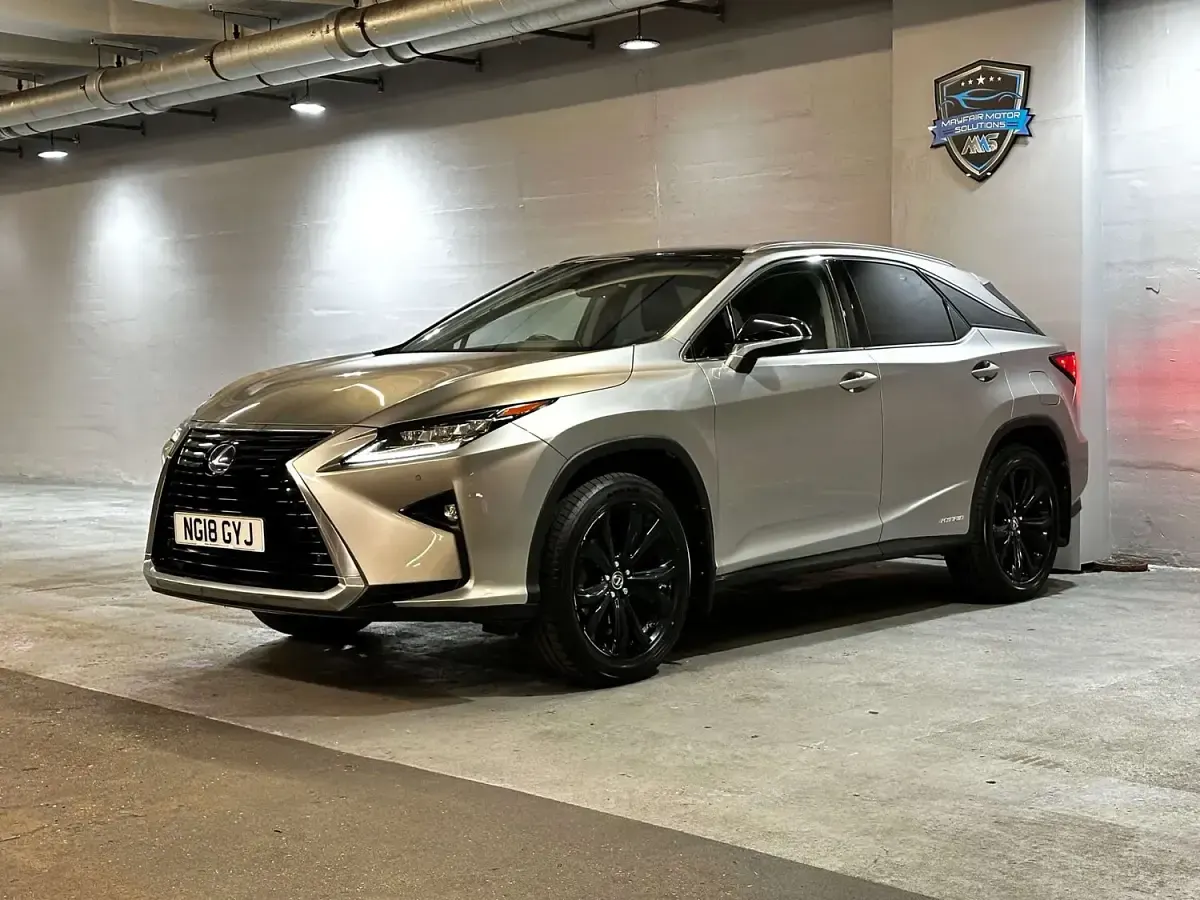 Used Lexus RX450h Sport Line 2018 Silver SUV