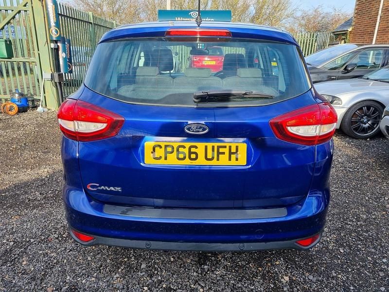 Used Ford C-MAX Titanium 120 HP (88 kW) 2017 Blue MPV