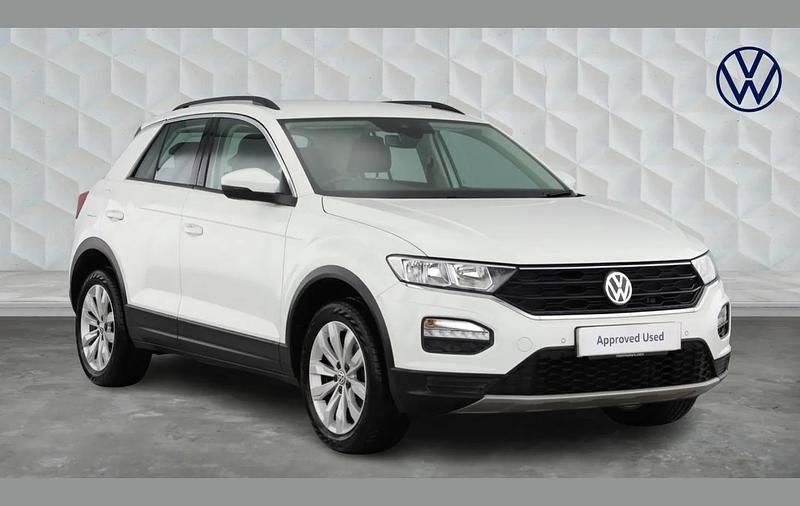Used VW T-Roc SE 150 HP (110 kW) 2020 White SUV