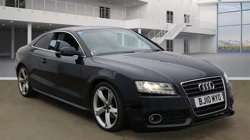 Black Used 2010 Audi A5 S-Line Coupe | £2,295 (Super price) - Image 1/4