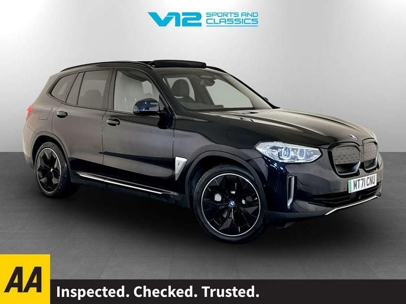 Used BMW iX3 Impressive 210 kW (286 HP) 2021 Black SUV