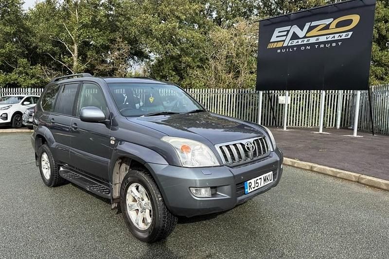 Grey Used 2007 Toyota Land Cruiser SUV | £5,495 (A bit pricey) - Image 1/1