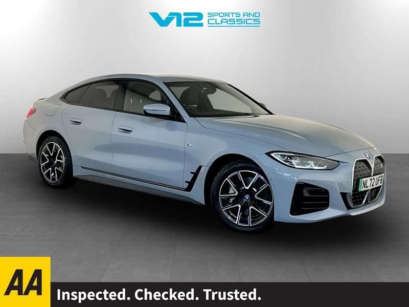 Grey Used 2022 BMW i4 M Sport Sedan | £26,295 (Good price) - Image 1/3