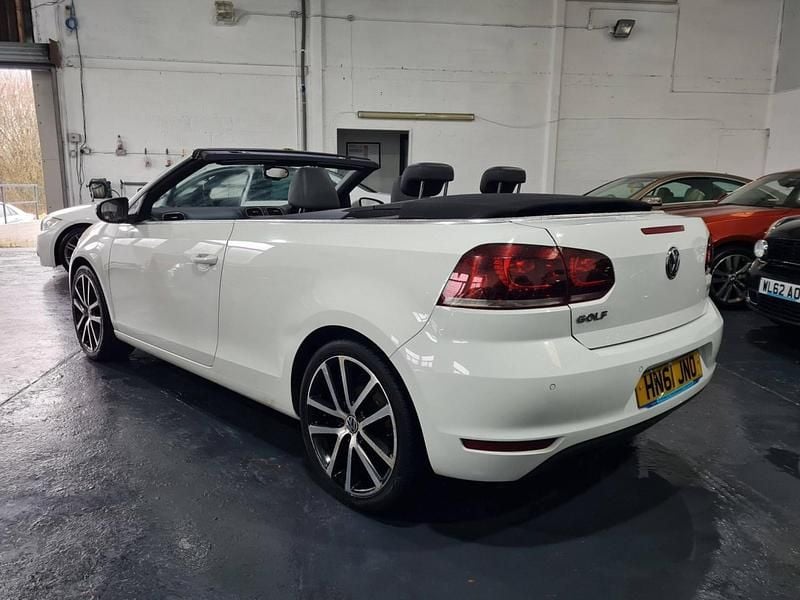 Used VW Golf GT 2011 White Cabriolet