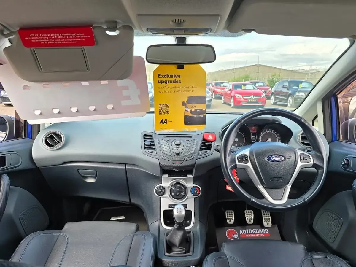 Used Ford Fiesta S 120 HP (88 kW) 2010 Blue Hatchback