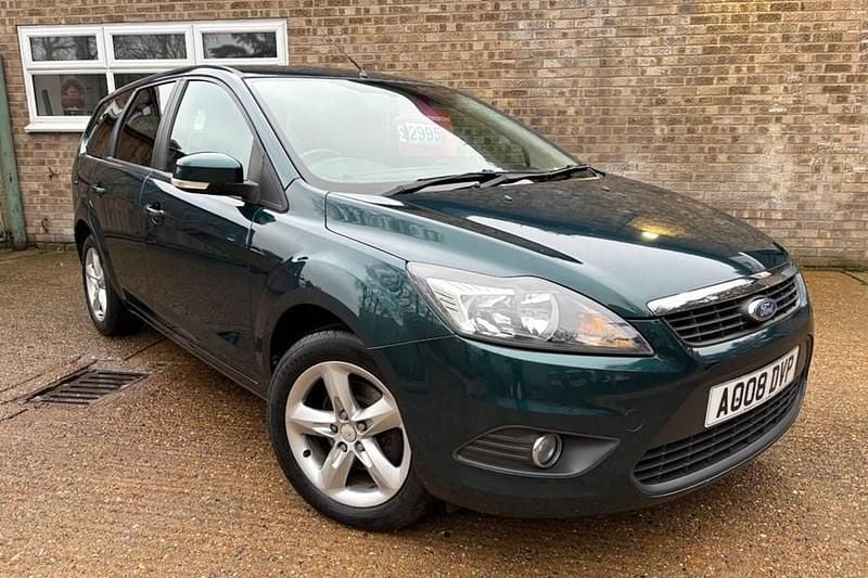 Used Ford Focus Zetec 2008 Green Estate