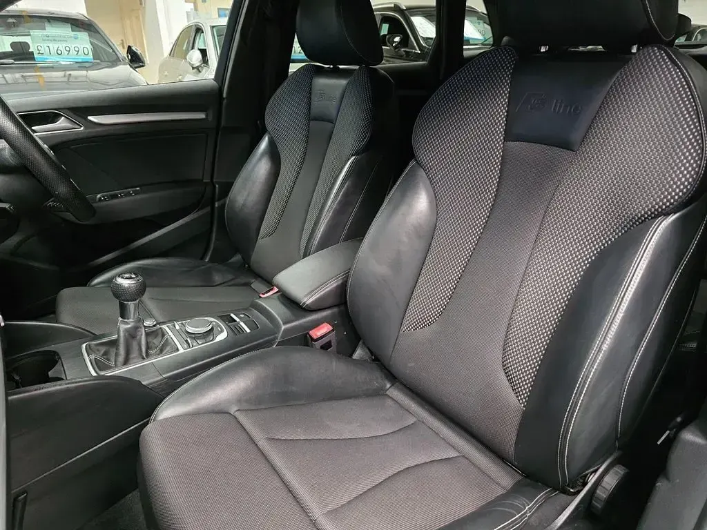 Used Audi A3 Sportback S-Line 2016 White Hatchback