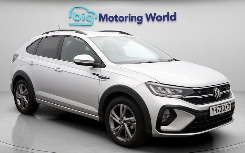 Silver Used 2023 VW Taigo R-line SUV | £18,200 (Fair price) - Image 1/4